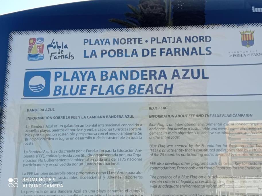 Beach Nice Flat Плая Побла де Фарналс Екстериор снимка